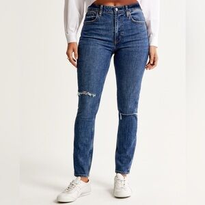 Abercrombie & Fitch Curve Love High Rise Skinny Jeans